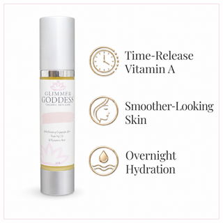 Organic Vitamin A Microcaps Night Cream – Brightening Anti-Aging Treatment - Glamourous Grace