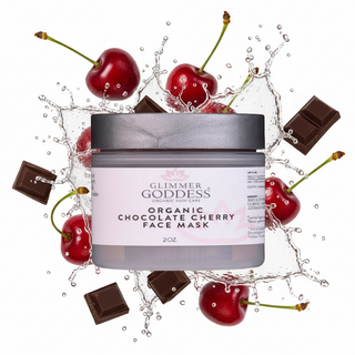 Organic Chocolate Cherry Face Mask – Antioxidant Anti-Aging Treatment - Glamourous Grace