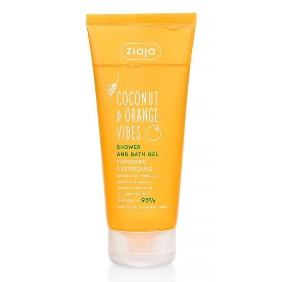 Coconut & Orange Vibes Shower and Bath Gel - Glamourous Grace
