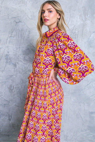 LIFETIME CELEBRATIONS WOVEN SHIRT DRESS - Glamourous Grace