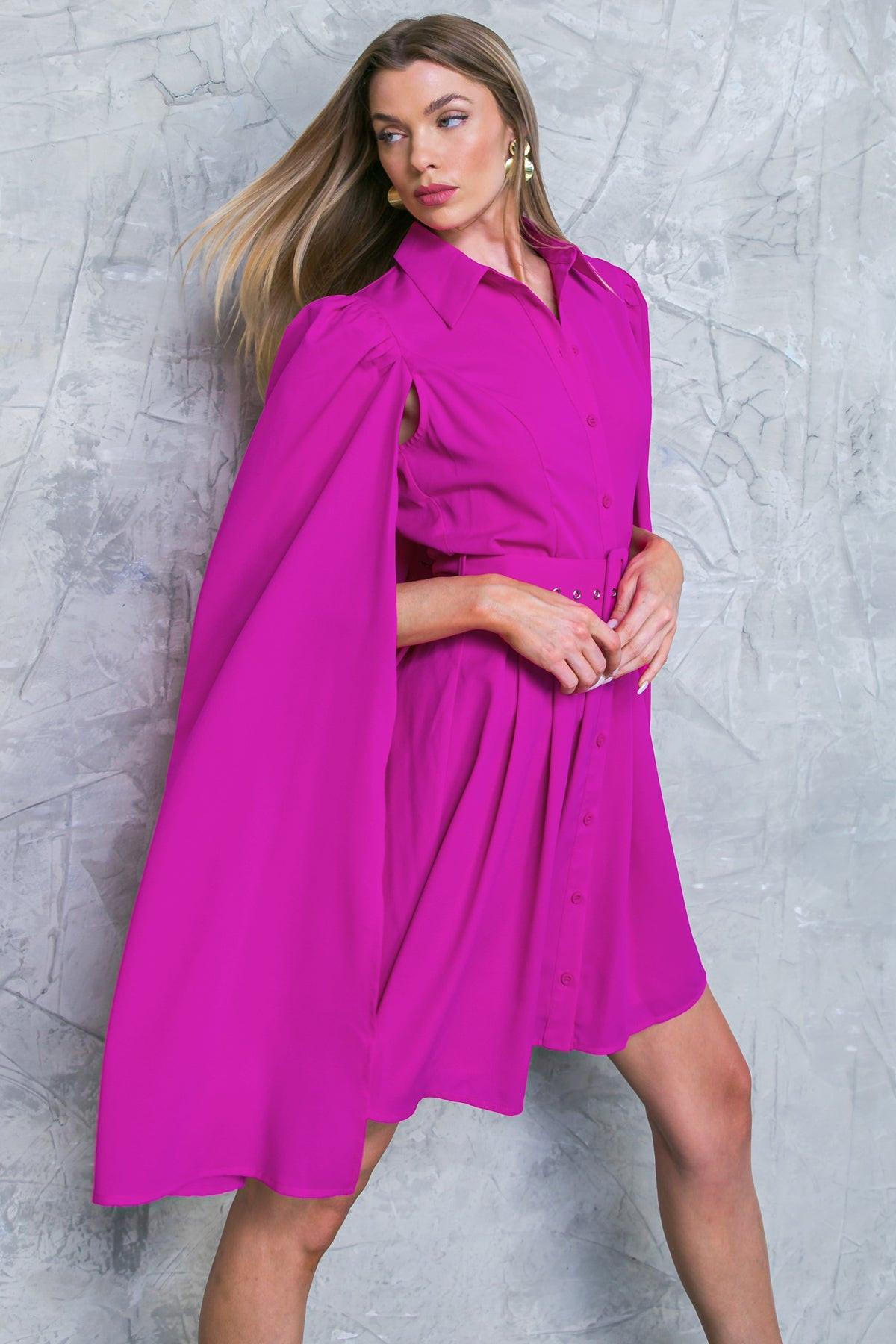 MY SECRET STYLE WOVEN MINI DRESS - Glamourous Grace