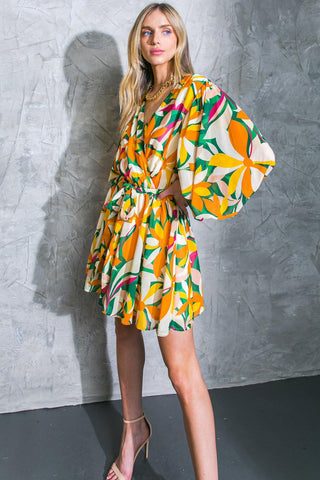 DARING HEART WOVEN MINI DRESS - Glamourous Grace