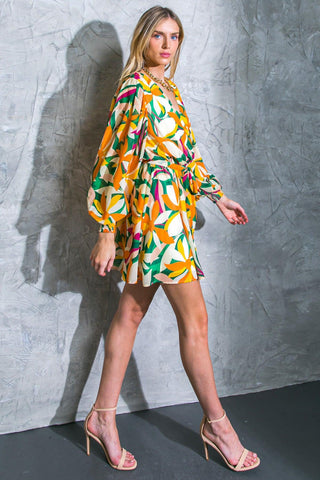 DARING HEART WOVEN MINI DRESS - Glamourous Grace