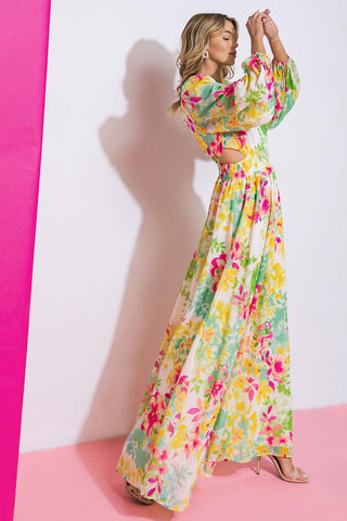 I AIN'T WORRIED WOVEN MAXI DRESS - Glamourous Grace