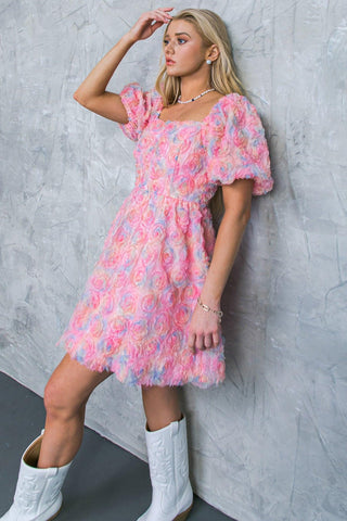 THE MOST NOTABLE WOVEN MINI DRESS - Glamourous Grace