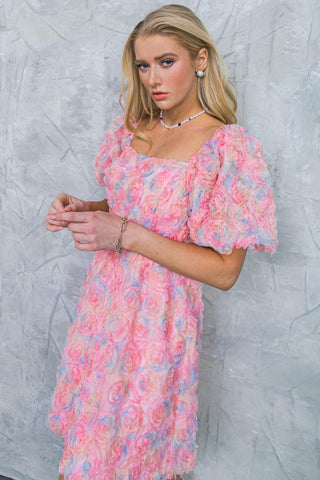 THE MOST NOTABLE WOVEN MINI DRESS - Glamourous Grace