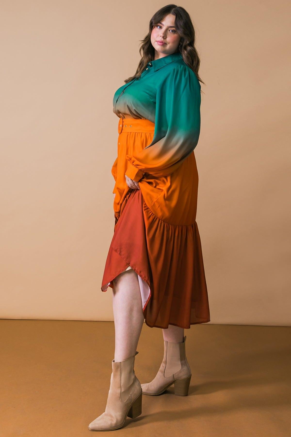 SHOW STOPPER WOVEN MIDI DRESS - Glamourous Grace