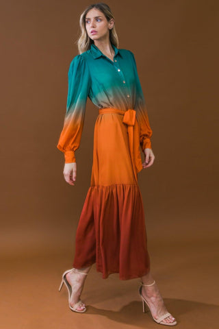 SHOW STOPPER WOVEN MIDI DRESS - Glamourous Grace