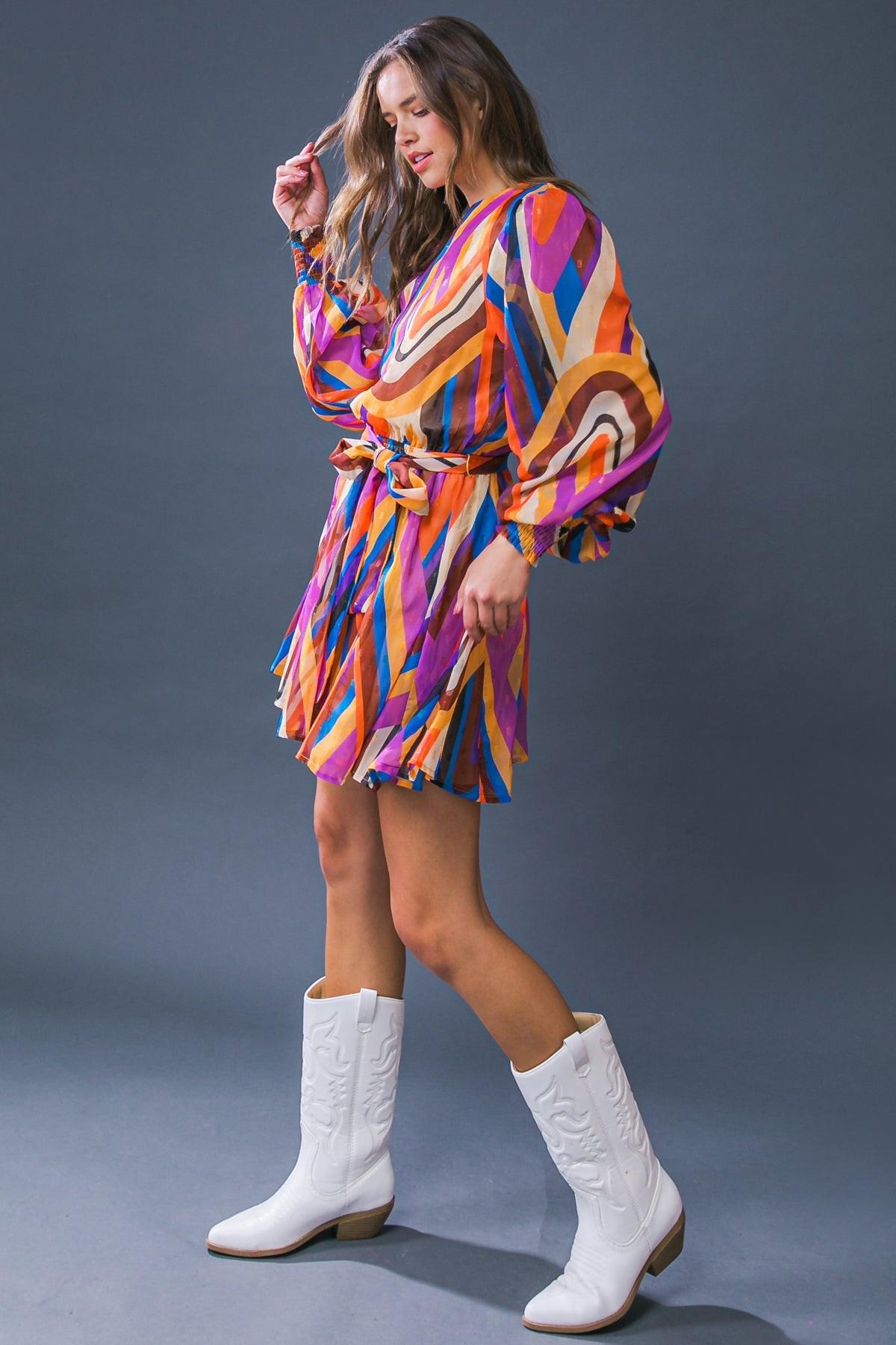 PALOMA PARTY WOVEN MINI DRESS - Glamourous Grace