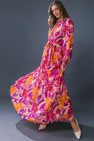 CHANGING LOCATIONS WOVEN MAXI DRESS - Glamourous Grace