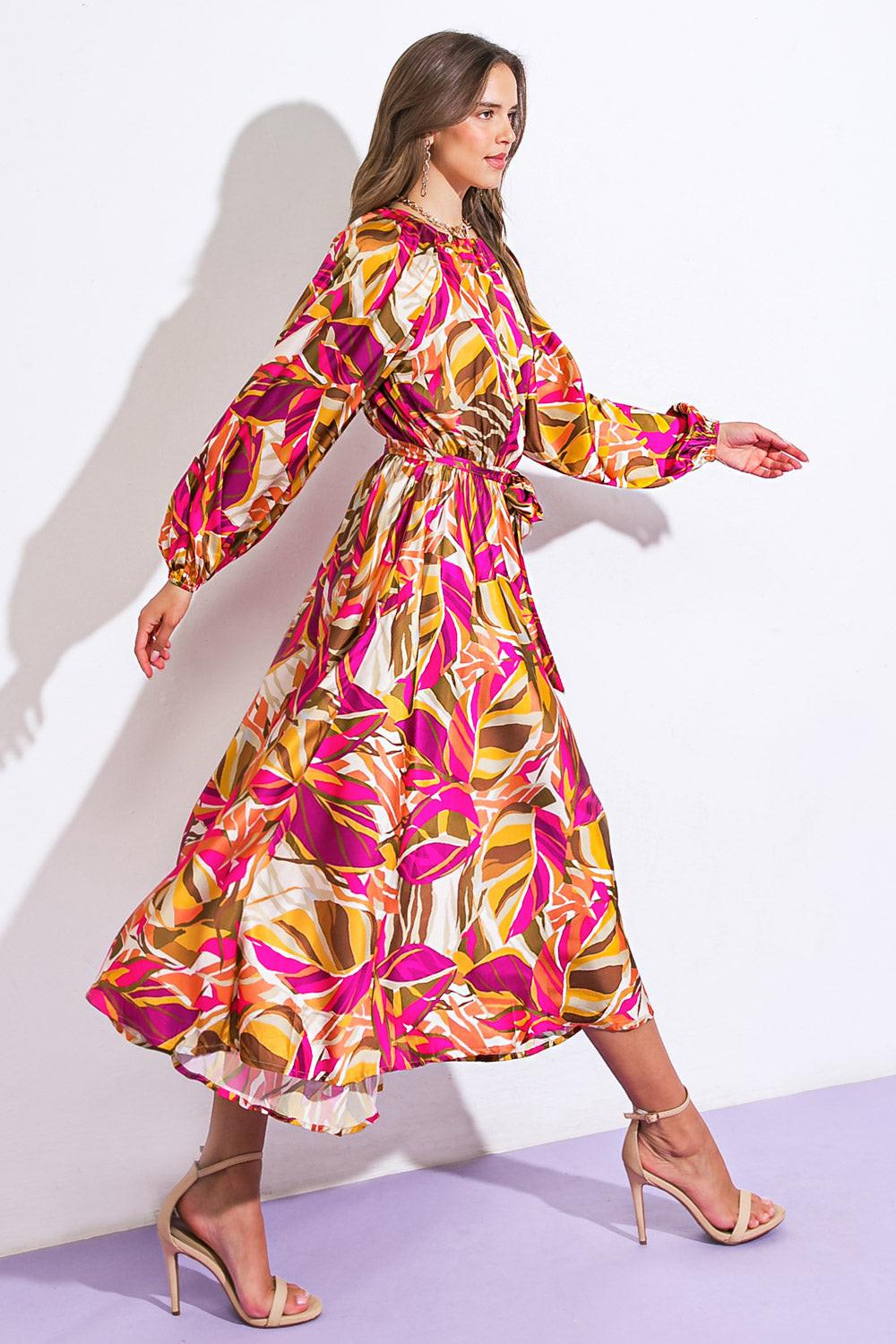 SEARCHING FOR THE ONE WOVEN MIDI DRESS - Glamourous Grace
