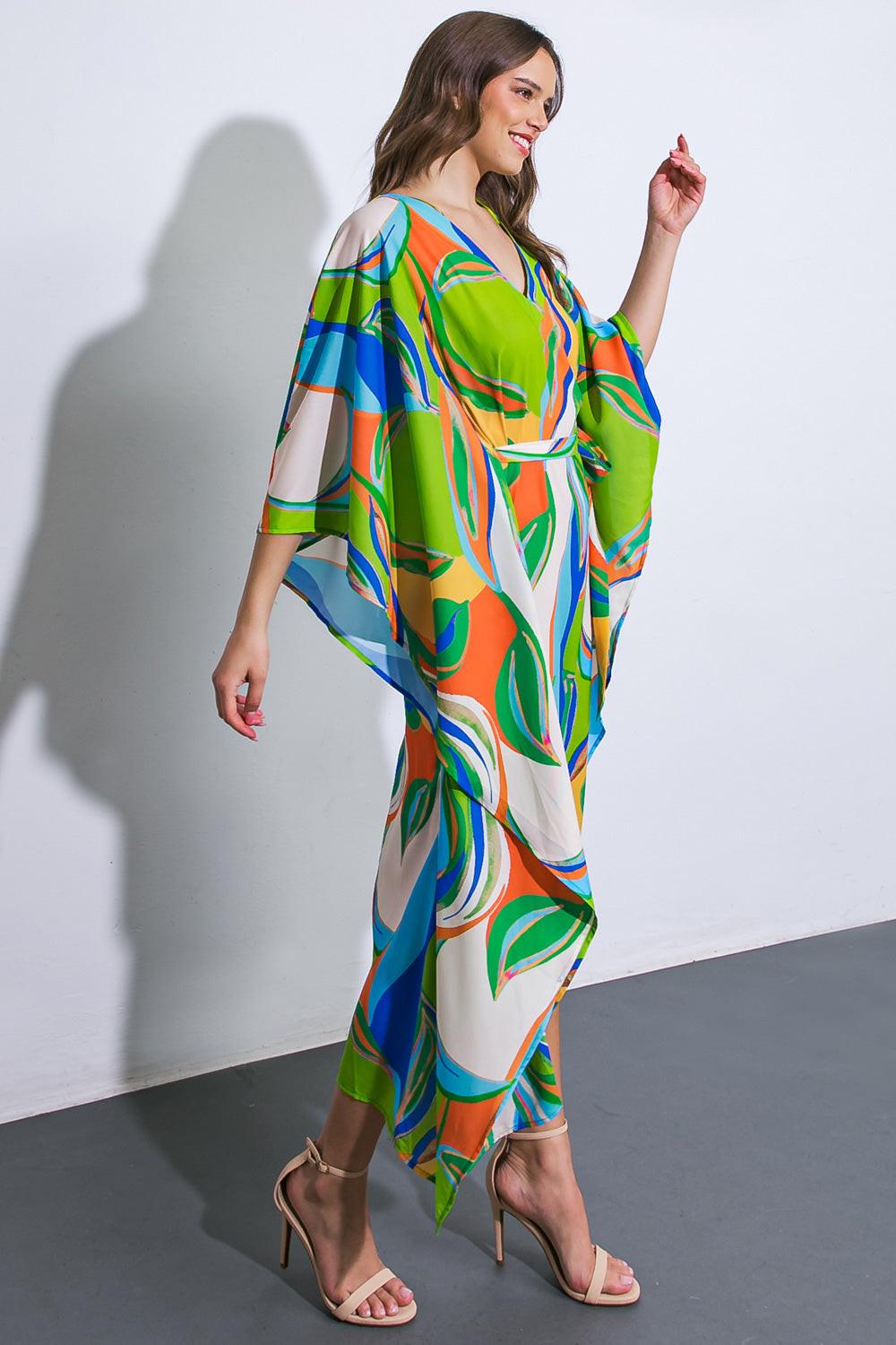 A BEAUTIFUL SIGHT WOVEN KAFTAN DRESS - Glamourous Grace