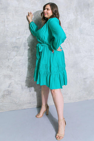 CATCH THE WIND WOVEN MINI DRESS - Glamourous Grace