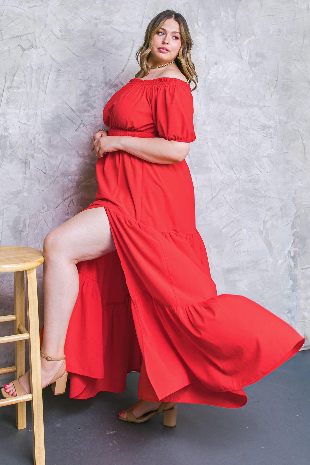 OUT IN THE COUNTRY WOVEN MAXI DRESS - Glamourous Grace