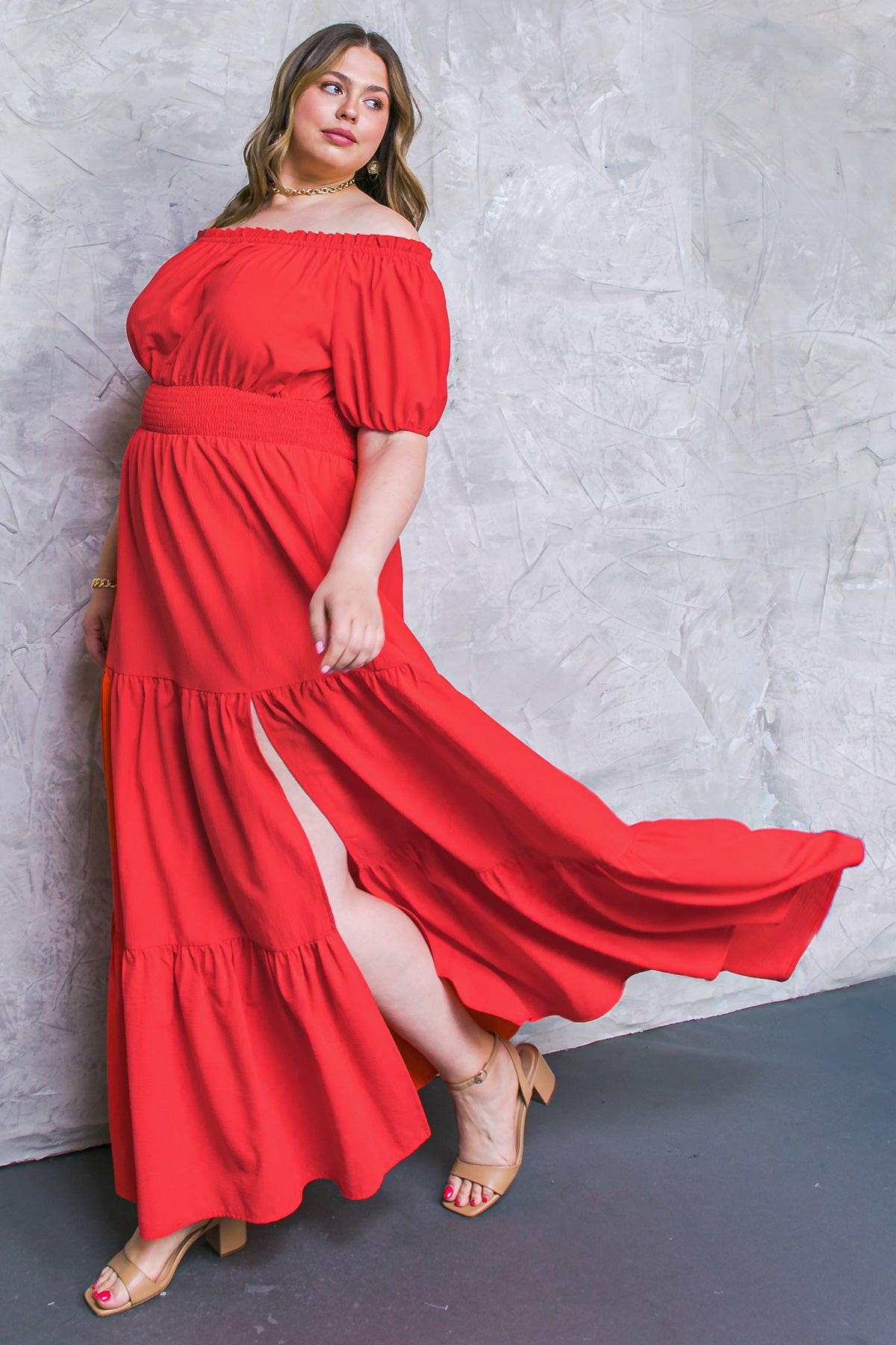 OUT IN THE COUNTRY WOVEN MAXI DRESS - Glamourous Grace