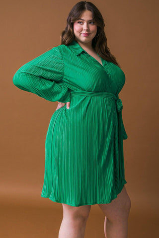 MAKE YOU WANNA STAY WOVEN MINI DRESS - Glamourous Grace