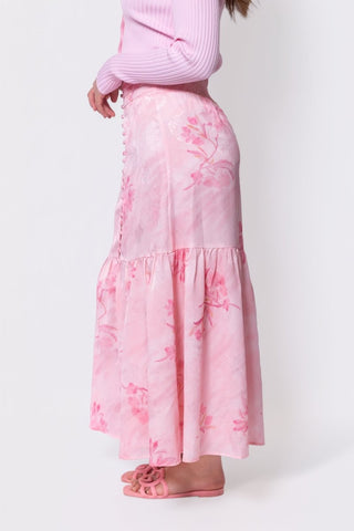 Siena Skirt (Pink Flower)