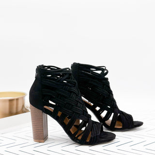 Silica Heel in Black - Glamourous Grace