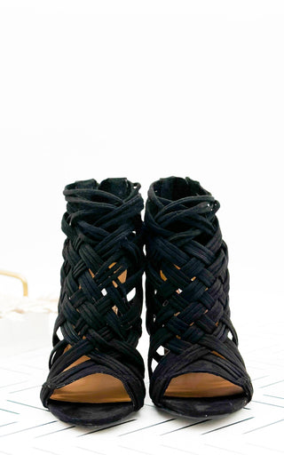 Silica Heel in Black - Glamourous Grace