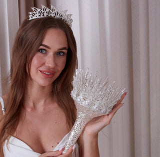 Deluxe Hand Bouquet, Wedding Bouquet - Glamourous Grace