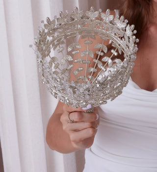Elegant Hand Bouquet, Wedding Bouquet - Glamourous Grace