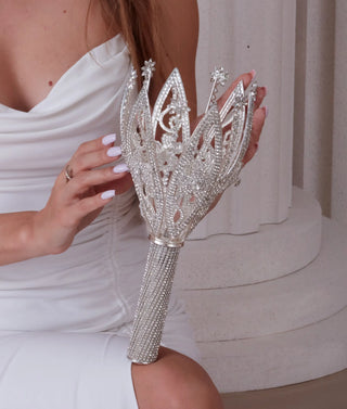 Proposal Bouquet Holder, Wedding Bouquet - Glamourous Grace