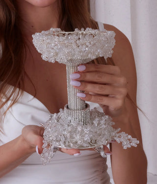 Quinceanera Hand Bouquet, Wedding Centerpiece - Glamourous Grace