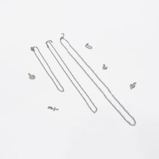 Chanelle Charm Bar Necklace Chains - WATERPROOF