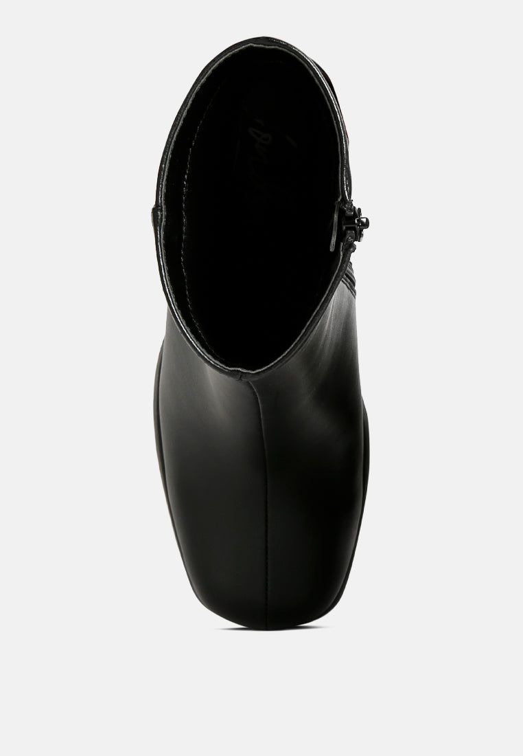 Sins Platform Bootie - Glamourous Grace