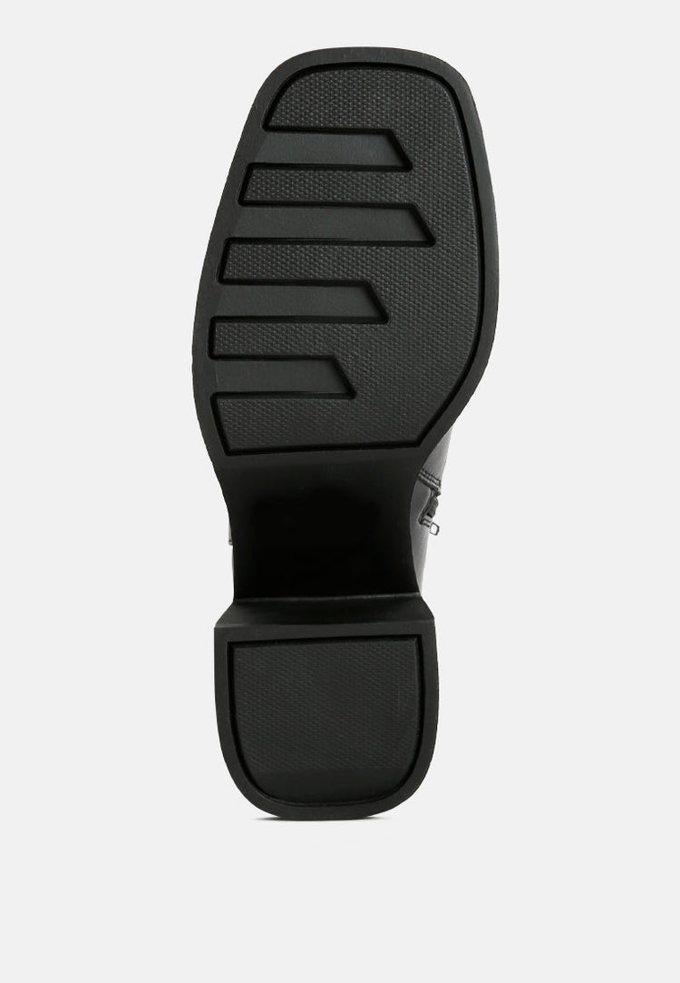 Sins Platform Bootie