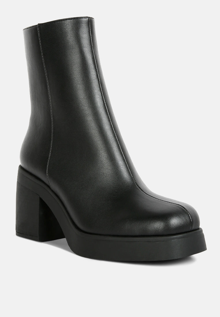 Sins Platform Bootie - Glamourous Grace
