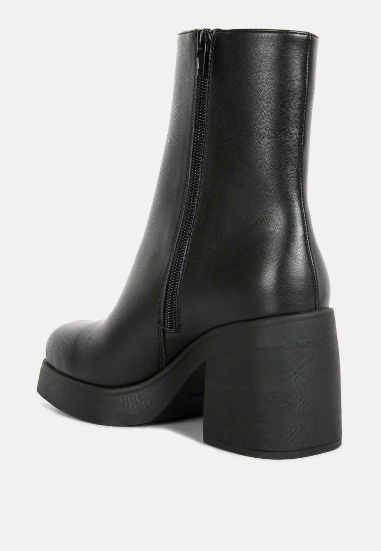 Sins Platform Bootie - Glamourous Grace