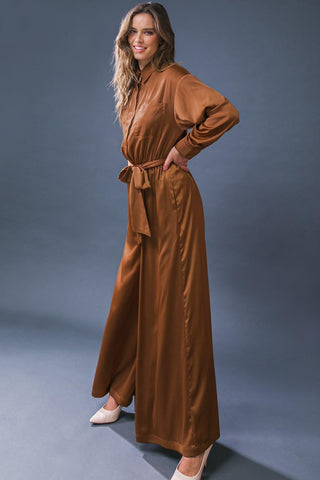 SIMPLY TRENDY WOVEN JUMPSUIT - Glamourous Grace