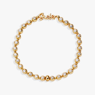 Sister Elongated Crystal Stretch Bracelet