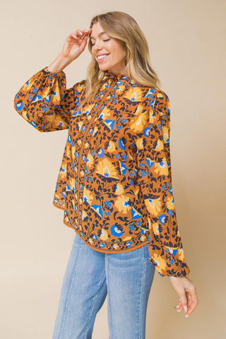 OVERTHINKING IT WOVEN TOP - Glamourous Grace