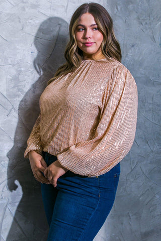 HOPE YOU REMEMBER SEQUIN TOP - Glamourous Grace