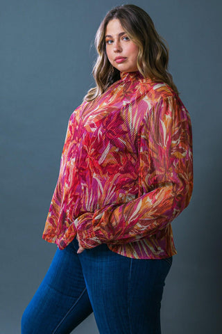 CRUSHING ON YOU WOVEN TOP