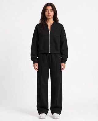SITRA Women's Casual Soft Zip Lounge Set