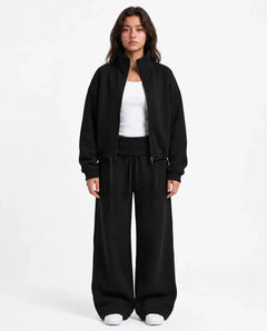 SITRA Women's High Neck Zip Lounge Set