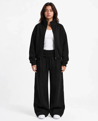 SITRA Women's High Neck Zip Lounge Set