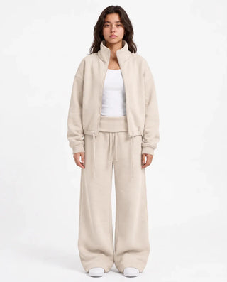 SITRA Women's High Neck Zip Lounge Set