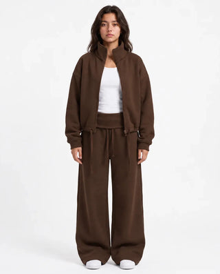 SITRA Women's High Neck Zip Lounge Set