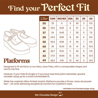 Thank You Music Women's Mary Jane Platforms