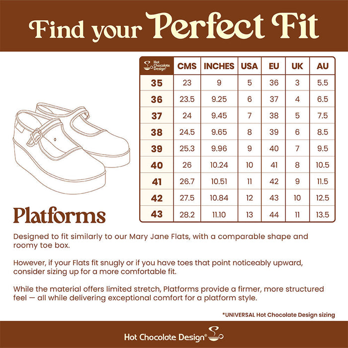 Purrfect Time Women's Mary Jane Platforms