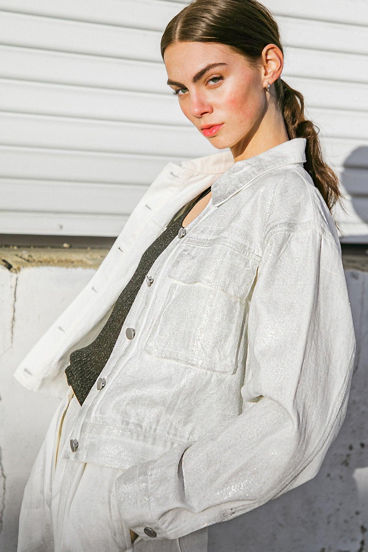 STAPLE MOMENT DENIM TWILL JACKET - Glamourous Grace