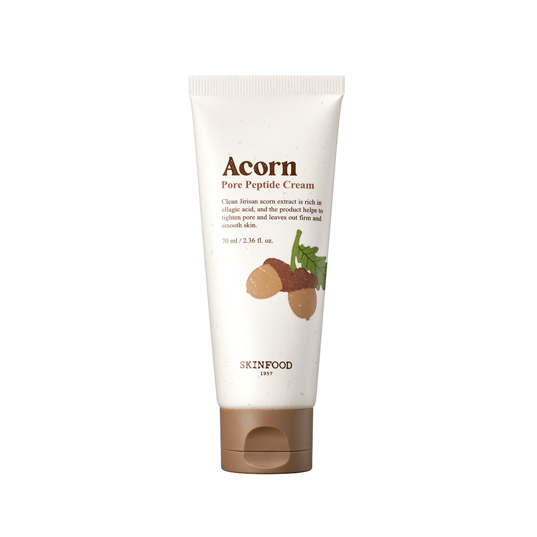 SKINFOOD Acorn Pore Peptide Cream 70ml - Glamourous Grace