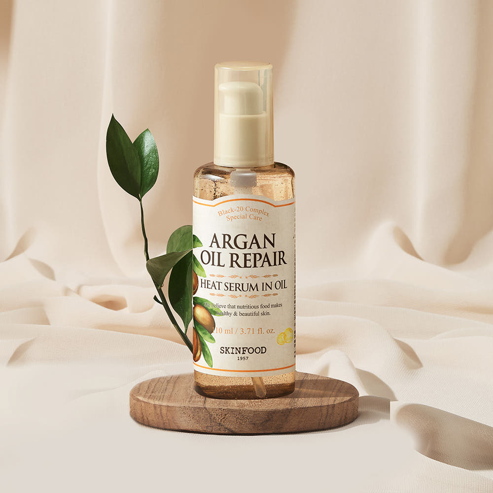 SKINFOOD Argan Oil Repair Plus Heat Serum in Oil 110ml - Glamourous Grace
