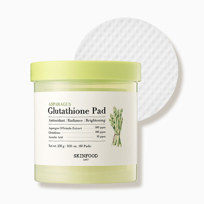 SKINFOOD Asparagus Glutathione Pad 250g/60ea - Glamourous Grace