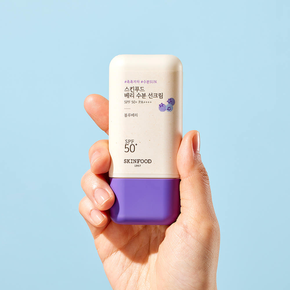 SKINFOOD Berry Moisturizing Sun Cream SPF50+ PA++++ 50ml - Glamourous Grace