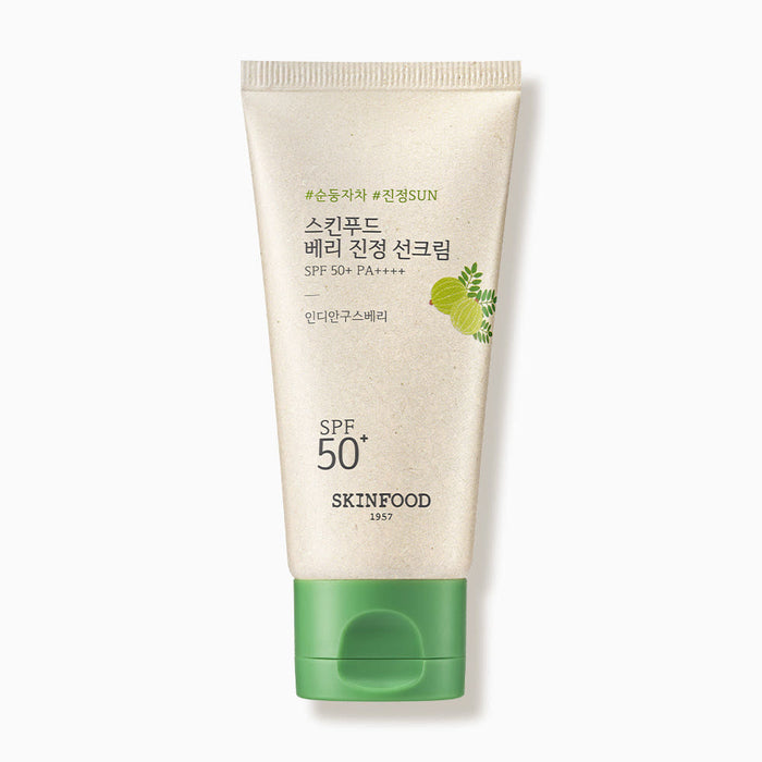 SKINFOOD Berry Soothing Sun Cream SPF50+ PA++++ 50ml - Glamourous Grace